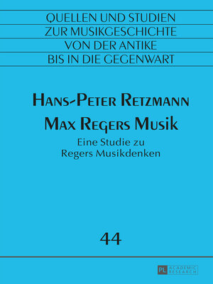 cover image of Max Regers Musik